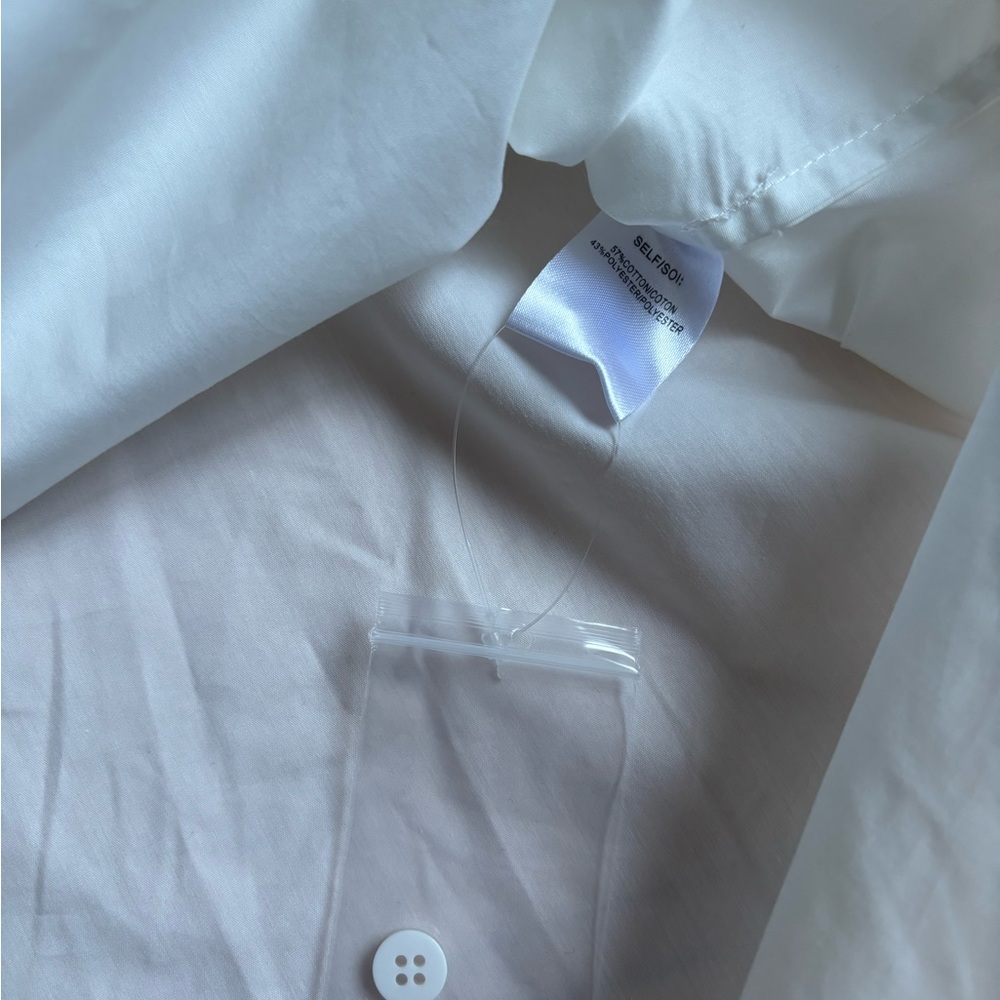 NWT Tanya Taylor Kinsley Puff-Sleeve Button Down Shirt - Picture 12 of 13